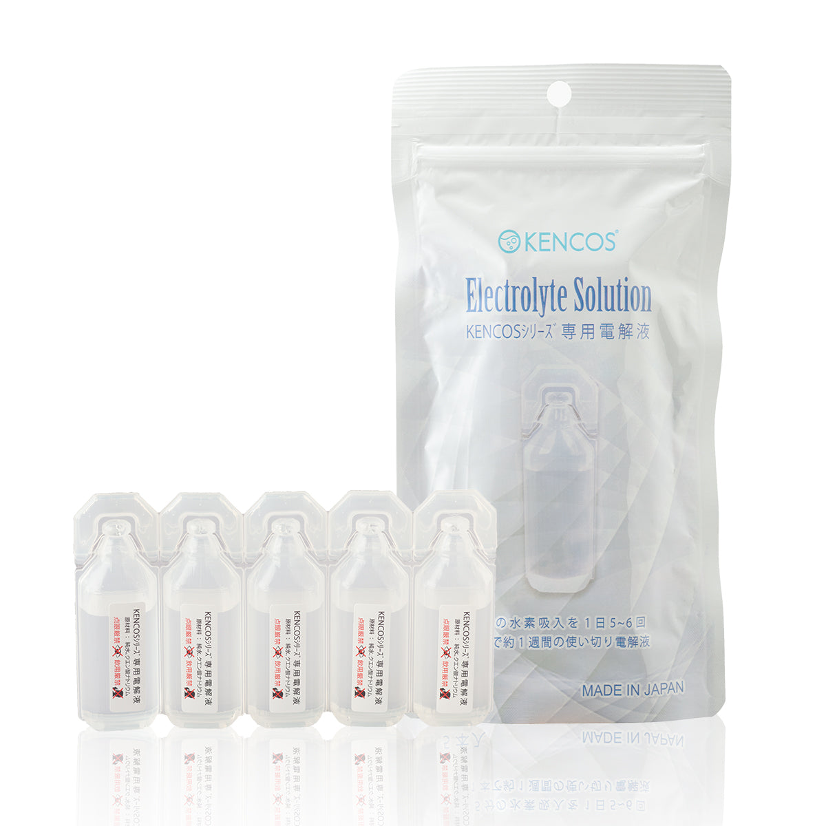 Electrolysis Liquid • Electrolyte liquid for inhaler (pack of 5 bottles)